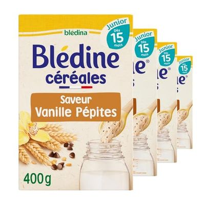 Blédina Junior Vanille Pépites - Lot de 4x400g