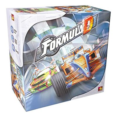 Zygomatic, Formula D Street Racing, Board Game, Ages 14+, 2-10 Players, 60 Minutes Playing Time