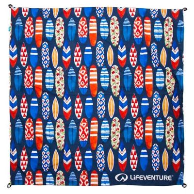 Lifeventure Couverture de Pique-Nique imprimée, imperméable, Anti-Sable, idéale pour Le Parc, Le Camping et la Plage