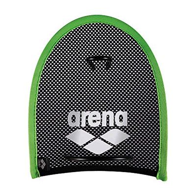 arena unisex svärm tävling träningshjälp hand paddles nät för styrketräning grün (Acid Lime-Black) Medium