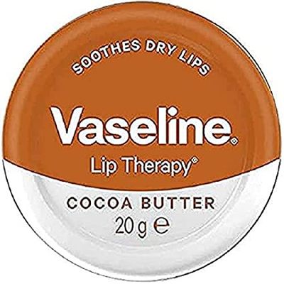 Vaseline Lip Therapy Cocoa Butter Tin, 20g