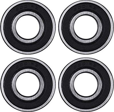 URBANARTT UAET-274 kogellager jeugd unisex, zwart, 8/22 mm