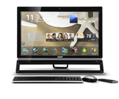 Aspire Acer ZS600 23 inch Non Touch All-In-One Desktop PC (Intel Core i3 3330 2.8GHz Processor, 6GB RAM, 1TB HDD, DVDRW, LAN, WLAN, BT, Webcam, TV Tuner, Integrated Graphics, Windows 8)