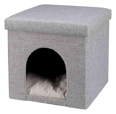 Trixie 36314 Alois - Grotta Morbida, 38 x 40 x 38 cm, Colore: Grigio