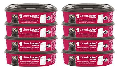 Litter Locker Plus Recharge Octogonale pour Chat 8 Pièces