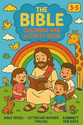 The Bible: Coloring and Activity Book