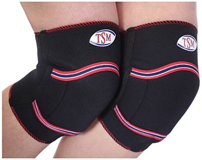 TSM 88 activ 2553-2 - Rodillera Deportiva (Talla S, 2 Unidades), Color Negro