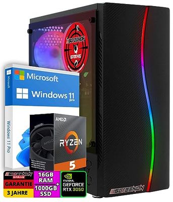ScreenON - Ryzen 5 5600G - 1TB M.2 - RTX 3050 - GamePC.A40121 - WiFi