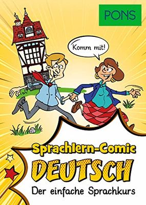 PONS Sprachlern-Comic Deutsch als Fremdsprache: Der einfache Sprachkurs