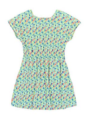 Lemon Beret Small Girls jurk casual jurk meisjes, Meerkleurig, 9 Jaren