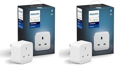 Philips Hue Smart Plug for Smart Home Automation. Works with Alexa, Google Assistant and Apple Homekit, White (Pack of 2)