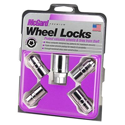 McGard 24215 Wheel Set, Chrome, 4 Locks / 1 Key