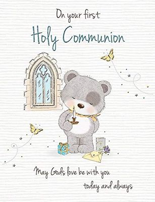Biglietto religioso per comunione – 20,3 x 15,2 cm – Piccadilly Greetings