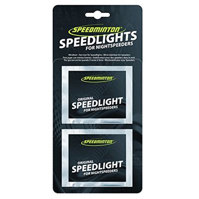 Speedminton , Speedlights 8 Pack Badminton Acessories, amarelo, tamanho único
