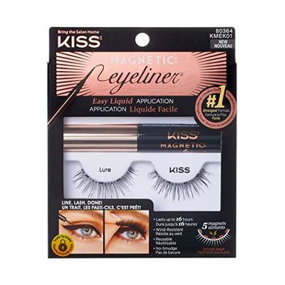 KISS Magnetic Lash Collection Eyeliner & Lash Set - Lure