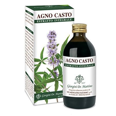 Dr. Giorgini Integratore Alimentare, Agno Casto Estratto Integrale Liquido Analcoolico - 200 ml