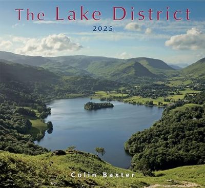 2025 England Calendar: Lake District - Wall Calendar - Month to View - 12 Months