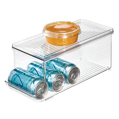 iDesign 70938EU Förvaringsbehållare, 13.75" x 5.75" x 5.75", Transparent