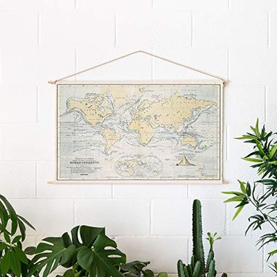 CARTE WOODY COTTON OCEANS 60 CM X 90 CM