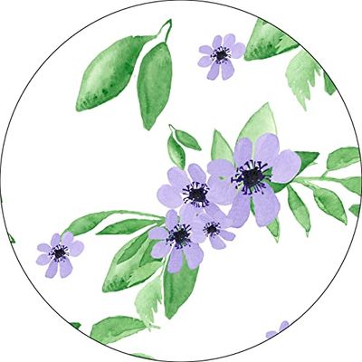 Bonateks, Round Digital Printed Mouse Pad, Non-Slip Base, for Office and Home, Diameter:22cm