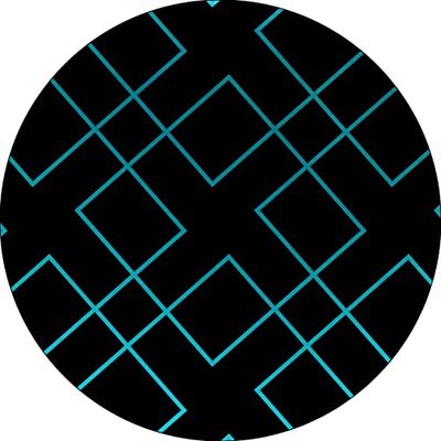 Bonateks, Ronde digitaal bedrukte muismat, antislip onderkant, voor kantoor en thuis, diameter: 22 cm