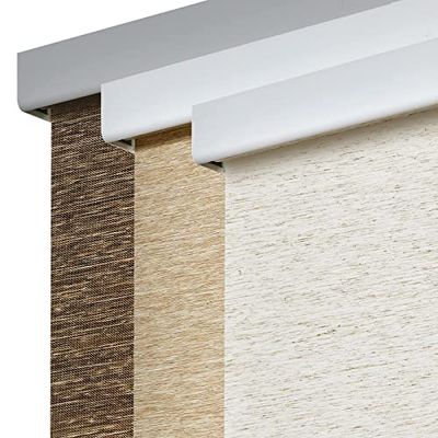 Persilux Free-Stop - Persianas enrollables sin Cordones para Ventanas (Crema, 23 Pulgadas de Ancho x 72 Pulgadas de Alto) persianas enrollables Que filtran la luz, protección UV, persianas de Ventana