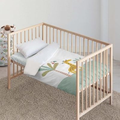 Kids&Cotton Jeddah Big Mint påslakanset 115 x 145 cm