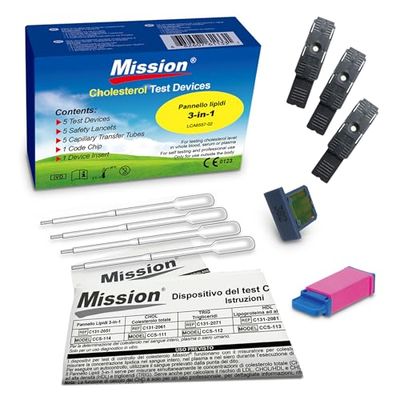 GIMA ACON 23935 Pannello Profilo Lipidico Capillari per Modello Codice 23932, Confezioni da 5