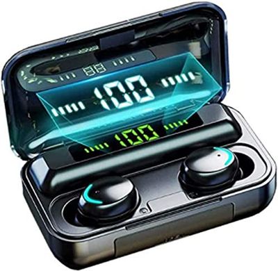 ASDRTB Bezprzewodowe słuchawki, bezprzewodowe wkładki douszne 140H Czas odtwarzania Słuchawki Bluetooth 5.3, bezprzewodowe słuchawki w uchu Stereo HiFi Słuchawki douszne Bluetooth