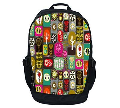 Luxburg Custodia-zaino-Zaino per PC portatile da 15 ", motivo: Patchwork