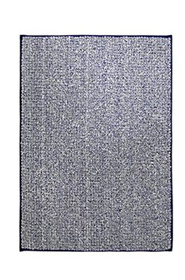 RIDDER Bath Rug, Bathroom Carpet, Polyester, Blue, Approx. 50x70 cm