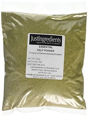 JustIngredients Essentials Kelp Powder 500 g (Pack of 2)