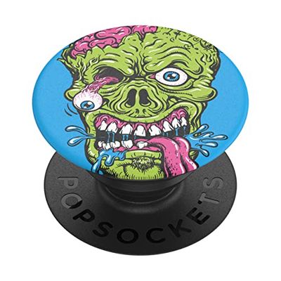 PopSockets PopGrip - Supporto e Impugnatura per Telefoni Cellulari e Tablet con Un Top Intercambiabile - Brainz
