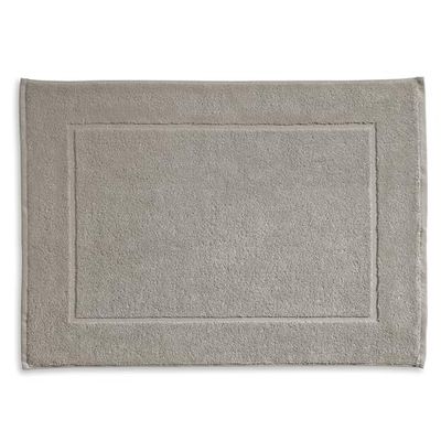 kela Tapis de Bain Ladessa, 50 cm x 70 cm, 100% Coton, Gris argenté, Lavable à 60° C, adapté au Chauffage au Sol, 23485