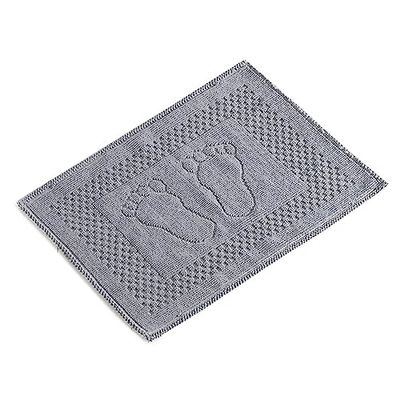 Tappeto da bagno grigio