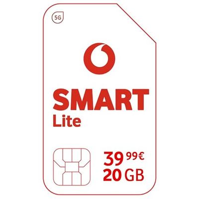 Vodafone Mobiel contract, Smart Light, mobiel contract met 20 GB data, 5G compatibel, telefoon- & sms-flat in het Duitse netwerk