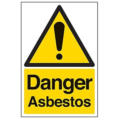 VSafety 6B001AU-S'Danger Lot de 3 panneaux portraits, 200 mm x 300 mm