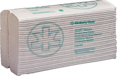 Hostess 6810 Natura papier, 2-laags, 20 x 140 vellen, wit