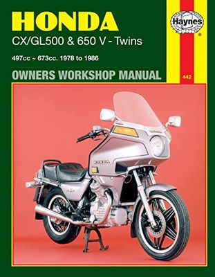 Honda Cx/Gl500 and 650 - V-twins: 497cc-673cc., 1978 to 1986