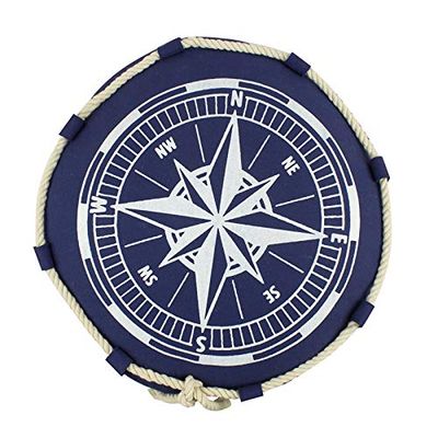 Kompaskussen, navy 40cm