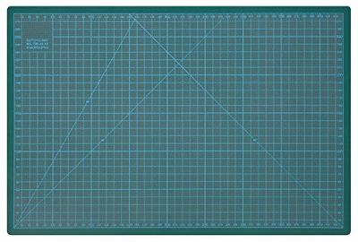 Wedo 079145 Tapis de découpe 450 x 300 x 3 mm Vert