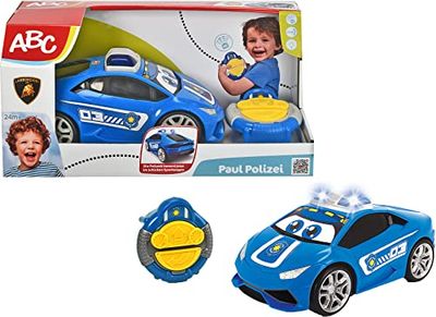 Dickie Toys 204116000 ABC IRC Paul Police, Multicolore