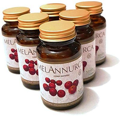 MELANNURCA - 60 CAPSULE - LA MELA DEL CUORE - con vero estratto di mela Annurca alleata della salute dei capelli | genuino naturale 100% alta qualità (Confezione da 6)