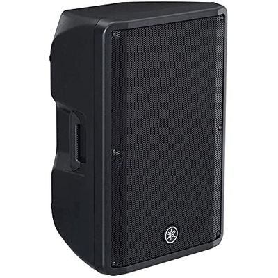 Yamaha DBR15 - Altavoz autoamplificado con sonido cristalino y graves potentes, fácil de transportar y un Woofer de 15", en negro