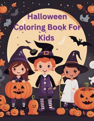 Fun Halloween Coloring Book For Kids