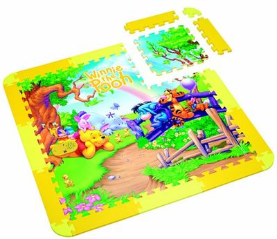 LEXIBOOK Alfombra Suelo Winnie