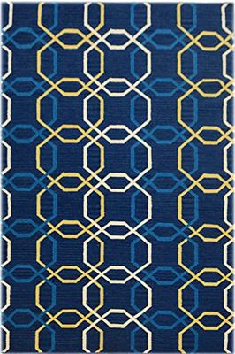 Simona 54 blauw, 155 x 240 cm