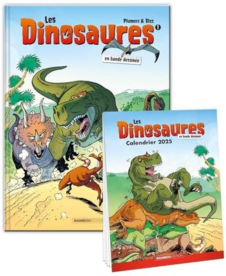 Les Dinosaures en BD - tome 01 + calendrier 2025 offert