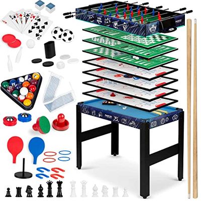 Neo-Sport NS-801 Table de Jeu, Plastique Panneaux MDF, Multicolore, X-Large