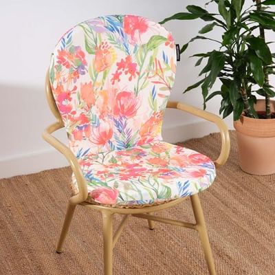 BELUM | Cojín para Silla de Exterior - Medidas Producto: Asiento: Ancho: 48 cm/Largo: 42 cm Respaldo: Ancho 48 cm/Largo: 48 cm | Modelo: 0120-399